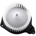 Blower Motor Assembly For Bmw 330i 325xi 330xi 2001 2002 2003 2004 2005 Replacement 64 11 3 453 729 Front Position Black 