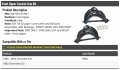 Front Upper Control Arm Kit Set Of 2 Left And Right Compatible With 1982-2003 Chevy S10 Rwd 2wd