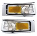 Rexhall Vision 2004 2006 Rv Motorhome Front Turn Signal Lights Left And Right Pair Replacement Part Number Rv0406 