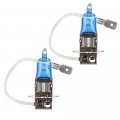 Etopars 2 X Car Vehicle Bright H3 55w 6000k Xenon Gas Halogen Headlight White Light Lamp Bulbs 