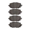 Front Brake Pads For Fiat 124 Spider 2017 2018 2019 2020 Ceramic Friction Mechanical Pad Wear Sensor 2 12 Inner Height 4 81 In 