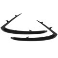 Black Front Bumper Trim Left And Right 2pcs Replacement For Cx-9 2016-2022 Ma1047102 Ma1046102 