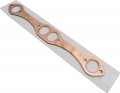Oval Port Copper Header Exhaust Gaskets For Sb Chevy 327 305 350 383 Reusable