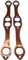 Oval Port Copper Header Exhaust Gaskets For Sb Chevy 327 305 350 383 Reusable