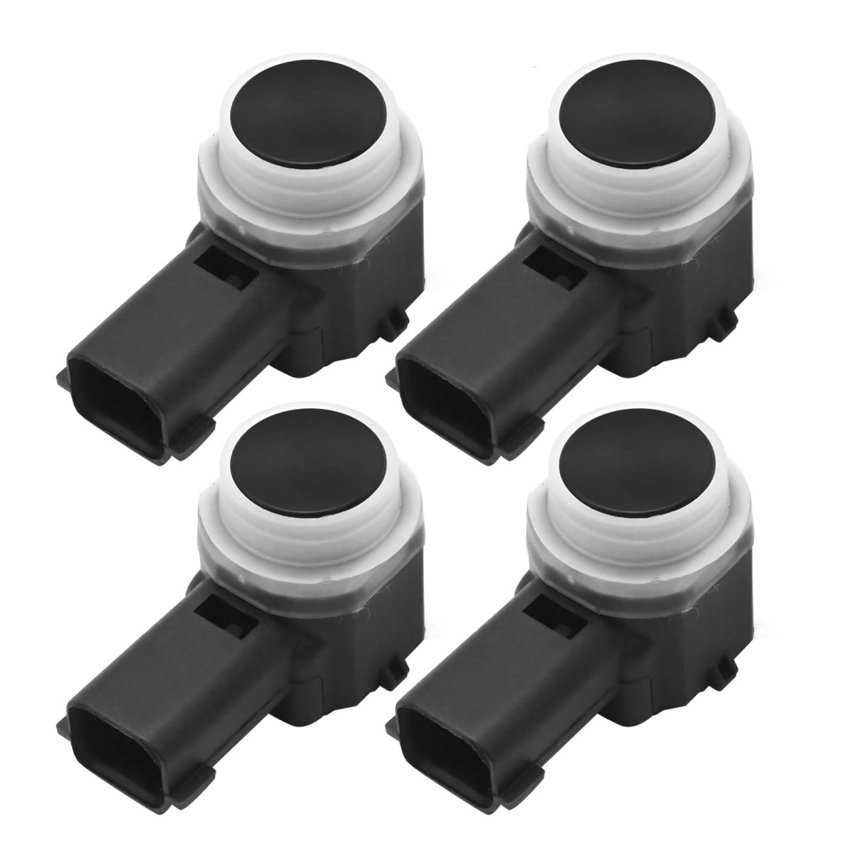 Hoypeyfiy 4pcs 8a53-15k859-abw Parking Bumper Reverse Aid Sensor Replacement Ford Edge Expedition Explorer Flex For Lincoln Mks