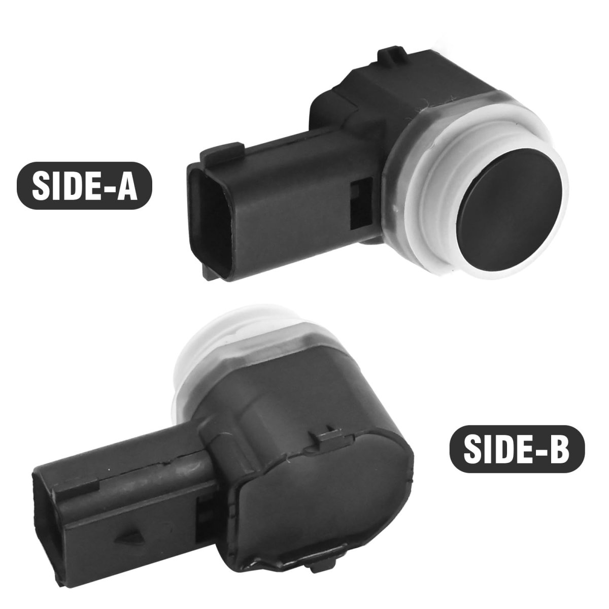 Hoypeyfiy 4pcs 8a53-15k859-abw Parking Bumper Reverse Aid Sensor Replacement Ford Edge Expedition Explorer Flex For Lincoln Mks