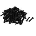 Uxcell M3x16mm Thread Button Head Hex Socket Cap Screw Bolt 100pcs 