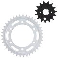 Niche 530 Pitch Front 15t Rear 39t Drive Sprocket Kit For 1985-2000 Kawasaki Ninja 600r Gpx600r Gpz600r 