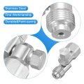 Airless Paint Sprayer Swivel Joint 7 8 Inch Thread 180 Degrees Rotate Stainless Steel For Spray Gun 1 Pcs
