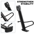 Motorcycle Kickstand Dirt Bike Sidestand Iron Material With Spring And Hardware Screws 14cm Length Black Color Mh-side-stand-17