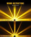 Partsam 1x Glass Watermelon Light Single-face Amber Led Turn Signal Marker Zinc Alloy Housing Clear Lens Post Mount For