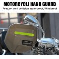 1 Set Universal Black Motorcycle Handlebar Handguard Hand Guards Protector For Atv Dirt Bike W Screw Mounting Kits