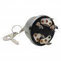 Ignition Key Switch 4 Position Fits For Ford Tractor 3900 3910 3930 4000 4100 D5nn11n572a D1nn11603b E7nn11n501ac 81871583