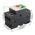 Baomain Motor Starter Circuit Breaker Protector Dzs7-25 E-07 G2vme 690v 1 6-2 5a 6kv Din Rail Mount