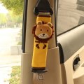 Tianmei 2pcs Cute Cartoon Doll Styling Car Seat Belt Cover Shoulder Strap Pad Lion 