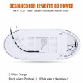 12v Led Rv Pancake Light 3400k Warm White Interior Ceiling Dome With On Off Switch For Motorhomes Camper Caravan Trailer Boat 2