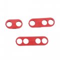 X Autohaux 2 Set 8mm Car Engine Spark Plug Wire Separator Looms Divider Organizer Clamp Plastic Red