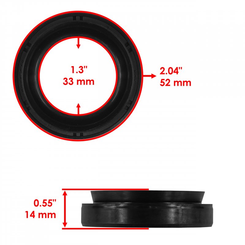 Caltric Driven Shaft Bearings And Seals For Arctic Cat 650 H1 Mud Pro 2006-2011