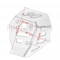 Potentiometer Guard Protector For Bmw R1200gs 2008-2012 R Nine T 2014-2018 Ue Black B07hhgmr65