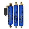 Verde Powersports Blue Tribal Shock Covers Vps Cover For Suzuki Ltz250 Z250 Lt250r 