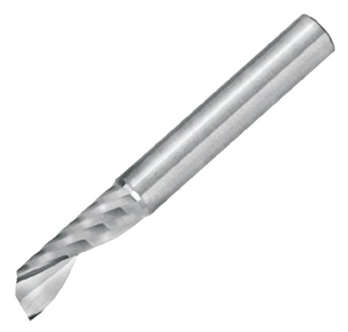Micro 100 Sfpm-050-60 Single Flute Router Right Hand Spiral Metric Dimensions 5 Mm Cutter Diameter 6 Shank 28 Length 75 Overall