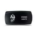 Ch4x4 Rocker Switch Zombie Lights Symbol 6 Horizontal Red Led