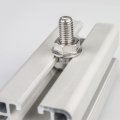 Uxcell T-slot Bolts 5pcs M10x55mm Slot Drop-in Stud Sliding 304 Stainless Steel Shape Screws For T Track