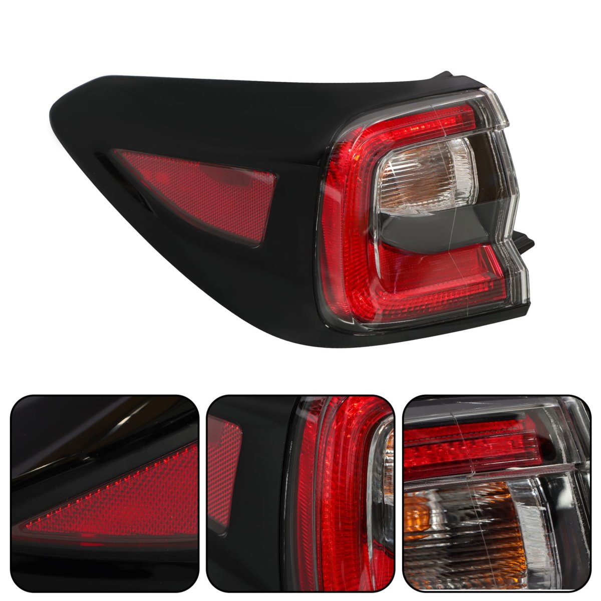 Driver Side Outer Tail Light Replacement For Subaru Outback 2020 2025 Lh Rear Lamp 84201an03a Led Red Assembly