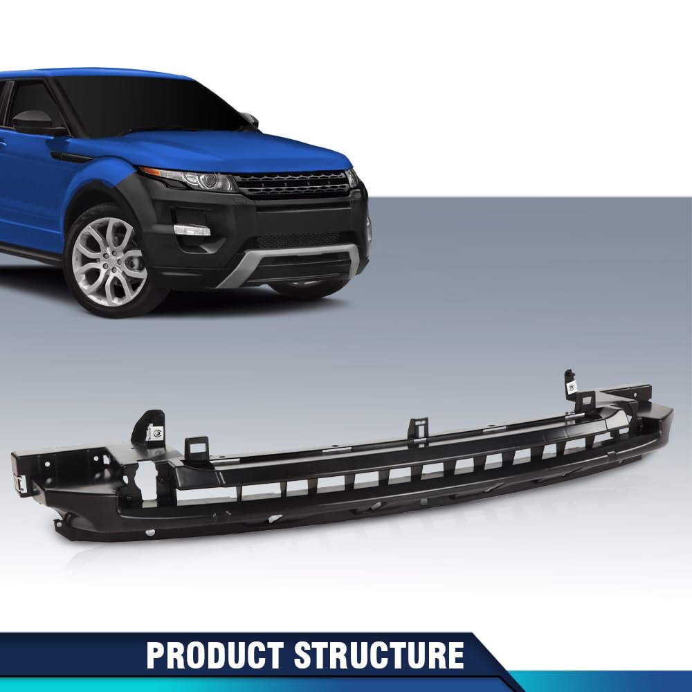Front Bumper Support Bracket For Range Rover Evoque 2010-2018 Lr038530 Black