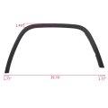 Front Right Fender Flare Wheel Opening Molding Arch Trim For Jeep Grand Cherokee 2011 2012 2013 2014 2015 2016 Black Smooth