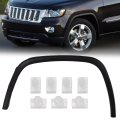 Front Right Fender Flare Wheel Opening Molding Arch Trim For Jeep Grand Cherokee 2011 2012 2013 2014 2015 2016 Black Smooth 