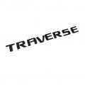 1x Oem Traverse Emblem Nameplate Letters 3d Logo Badge Replacement For Black 20896270