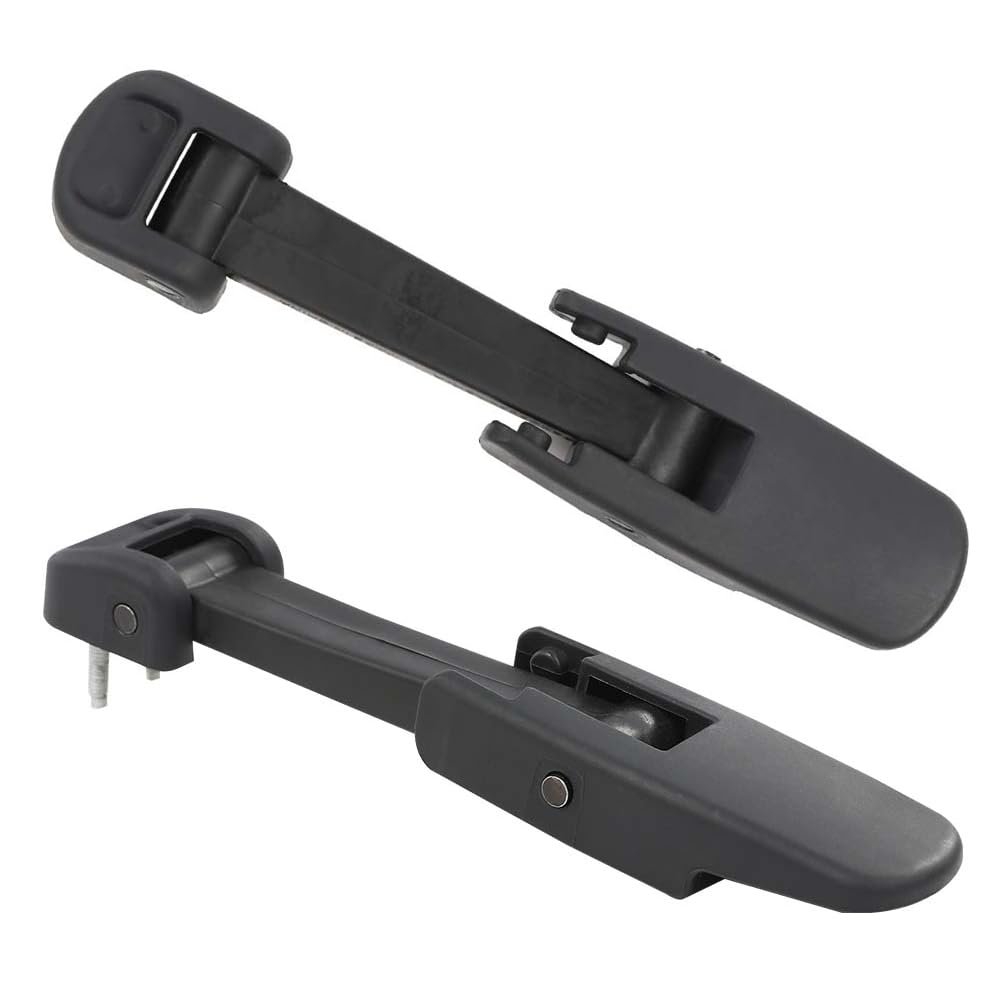 Hood Latches For Hummer H2 Chevy Kodiak Gmc Topkick 2003 2004 2005 2006 2007 2008 2009 15097841 Black 2 Piece Set