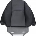 Secosautoparts Driver Side Bottom Top Lean Back Replacement Cloth Seat Covers Black Compatible With Chevy Silverado Gmc Sierra