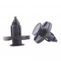 50pcs 8mm 0 32inch Nylon Bumper Fasteners Fender Rivet Clips Push Type Car Retainer Kit