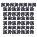 50pcs 8mm 0 32inch Nylon Bumper Fasteners Fender Rivet Clips Push Type Car Retainer Kit