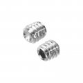Uxcell 25pcs Hex Socket Grub Screw 1 4-20x1 4 304 Stainless Steel Head Set Screws Flat Point Bolt For Door Handles Light