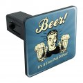 Beer It S A Liver Full Of Fun Funny Humor Tow Trailer Hitch Cover Plug Insert