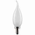 Satco 5 5w Led Ca10 Candelabra Base Replacement Lamp Pack Of 2 In Traditional Style-4 72 Inches Length And 1 38 Wide 