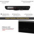 Vipmotoz Full Led Third Brake Tail Cargo Chmsl Light Compatible With 2004-2012 Chevy Colorado Gmc Canyon 2006-2008 Isuzu I280
