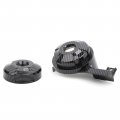 Minho Motorcycle Carbon Fibre Round Fastener Lock Cover Fit For Honda Grom Msx125 Sf 2013-2016 Fairings Kit Parts