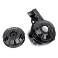 Minho Motorcycle Carbon Fibre Round Fastener Lock Cover Fit For Honda Grom Msx125 Sf 2013-2016 Fairings Kit Parts