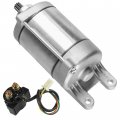 Caltric Starter And Relay Solenoid Compatible With Arctic Cat 250 Utility 2x4 2006 2007 2008 2009