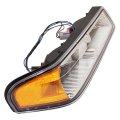 Chevy Colorado 2005 2006 2007 2008 Parking Light Assembly Passenger Side Chrome Interior With Bulbs Xtreme Model Replacement