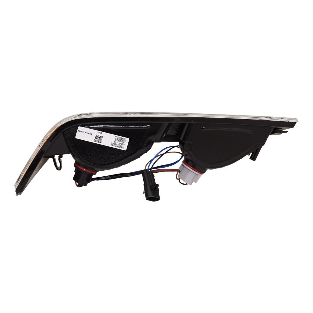 Chevy Colorado 2005 2006 2007 2008 Parking Light Assembly Passenger Side Chrome Interior With Bulbs Xtreme Model Replacement
