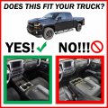 Red Hound Auto Secret Compartment For Center Console Organizer Tray Black Compatible With Chevrolet Gmc Silverado Sierra 1500