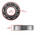 Caltric Complete Rear Differential Rebuild Kit Compatible With Kawasaki Bayou 300 Klf300c 4x4 1989-2005