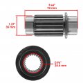 Caltric Complete Rear Differential Rebuild Kit Compatible With Kawasaki Bayou 300 Klf300c 4x4 1989-2005