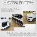 3pcs Front Bumper Lip Spoiler For 2015-2021 Subaru Impreza Wrx Sti Protection Splitter Lower Finisher Under Chin V Limited