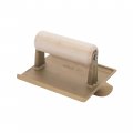 Marshalltown Qlt Bronze Hand Groovers Wood Handle 152mm Length 114mm Width 6mm Radius 16mm Groove Depth 7408w